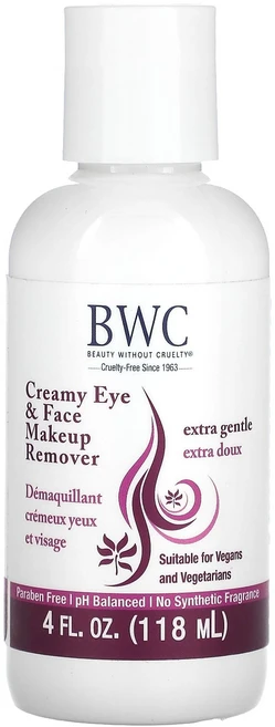 동물 실험을 하지 않는 뷰티 제품 크리미 아이 & 페이스 메이크업 리무버 118ml (4 fl oz) BWC-45427, 1 - 쿠팡