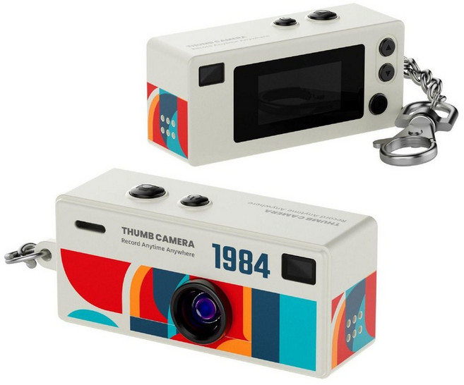 썸카메라 차메라 G6 Mini 코닥 카메라 학생용 포켓 캠코더 야외 스포츠 사진 동영상, No TF card, 1개, 화이트 TF미포함