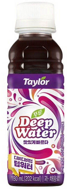 테일러 푸룬 딥워터, 180ml, 12개