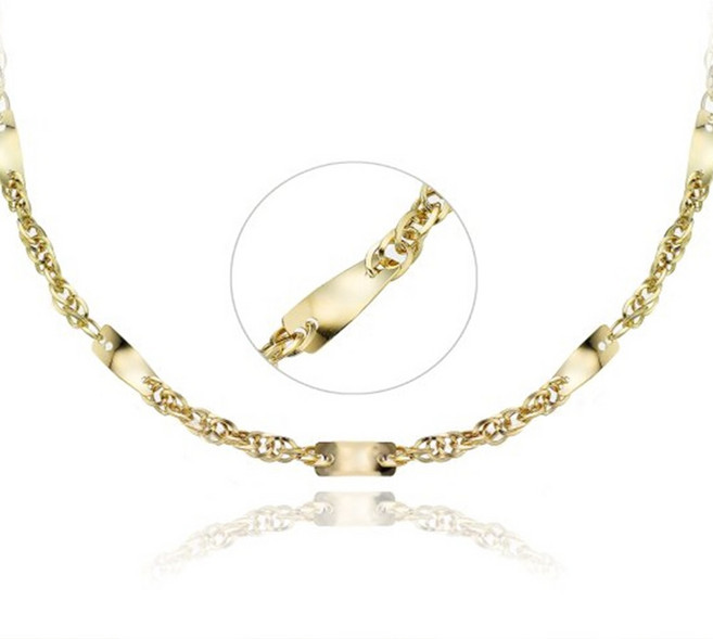 펠리체골드 18K 스윗트윈 목걸이(+선물포장) 레이어드 볼드 선물추천 부모님선물 금 체인 데일리 여성 선물 기념일