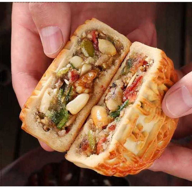 중국월병 10개입 다양한맛 중국전통 화과자 견과류