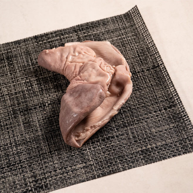 경기식품 고소하고 쫄깃한 돼지 순대 오소리감투, 2개, 200g