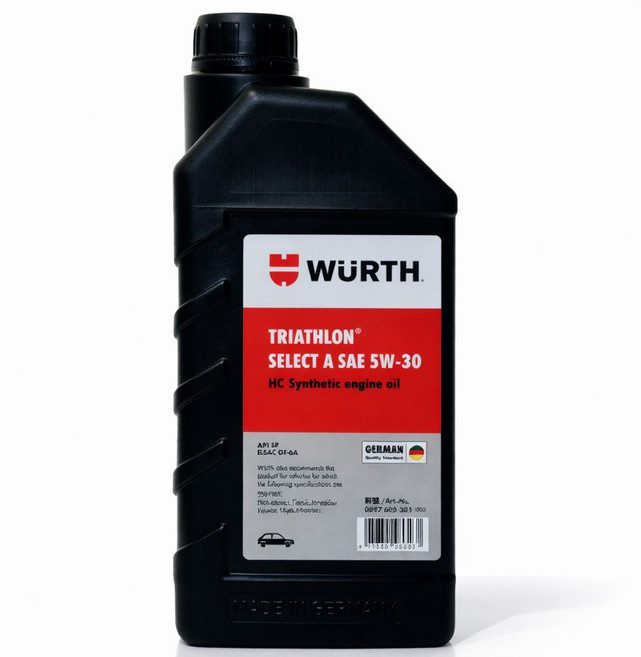 WURTH 福士 SAE 5W30 HC Synthetic engine oil, 1個