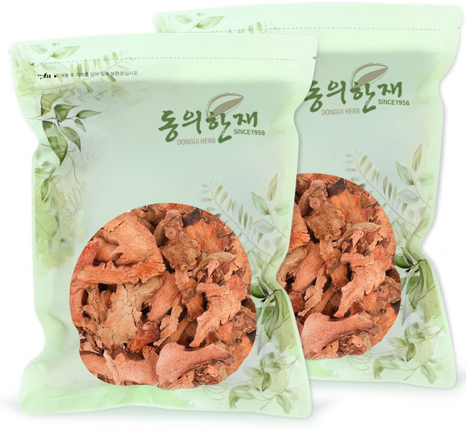 동의한재 야생 국산 토복령 망개나무뿌리, 500g, 2개