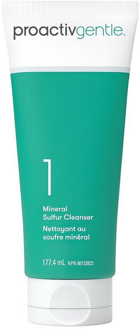 Proactiv Clean Mineral 클렌저 - 민감한 피부를 위한 유황 트리트먼트 페이스 워시 부드러운 데일리 크림 페이셜 진정 카모마일 포함 170g(6온스)