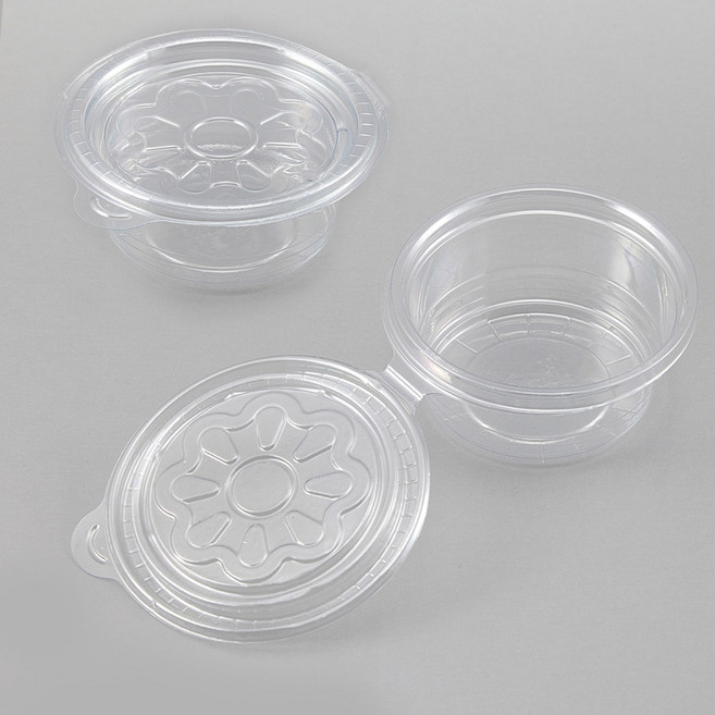 에스제이케미칼 원터치 투명 소스컵 소 1000개, 1개