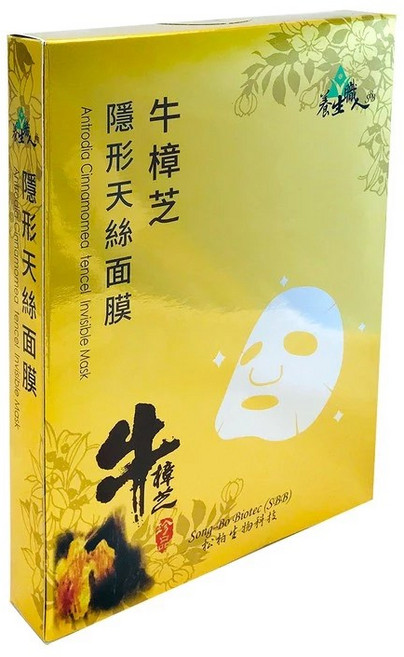 森田藥粧 牛樟芝 天絲隱形面膜, 1個