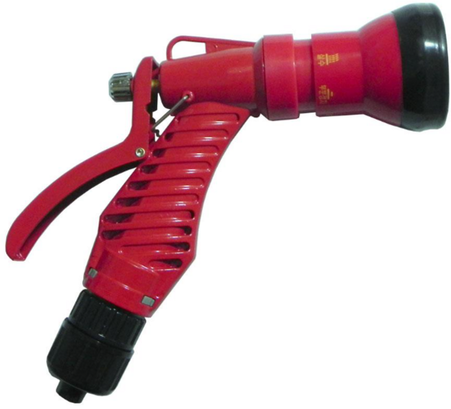 [신세계] 천산 원터치 다기능 분사기 국산 세차건 스프레이건, 아연 레드, 1개