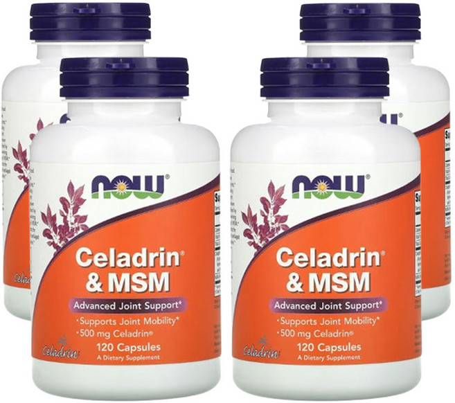 나우푸드 Celadrin & MSM 120 캡슐, 4개, 120정