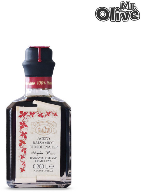 라베키아 발사믹 비네거 레드라벨 10년산, 250ml, 1개