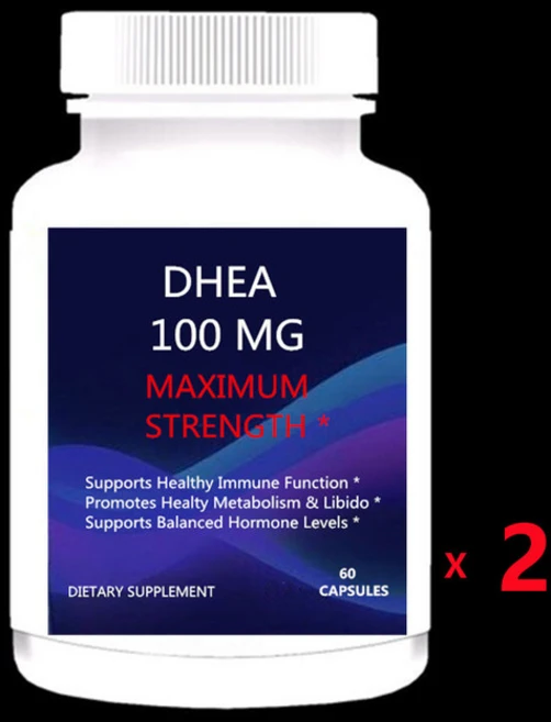 DHEA 건강 노화 레시피 이번 주 60개 2병 - 쿠팡