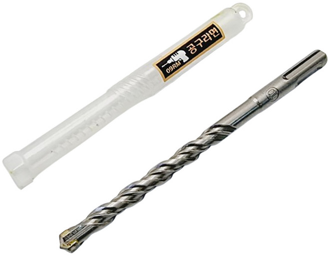 공구라면 ( 09RM ) SDS PLUS 드릴척용 해머드릴 4날 비트 콘크리트 기리 110MM ~ 310MM, 1개