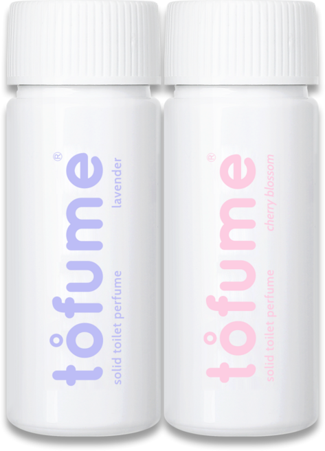 토퓸 토일렛 퍼퓸 화장실 방향제, 24g, 2개, 라벤더(30정), 체리블라썸(30정)