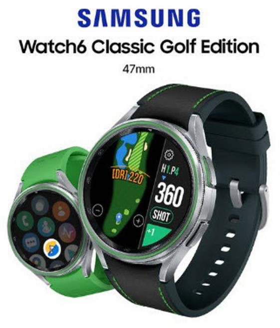 삼성전자 갤럭시 워치6 클래식 골프에디션 거리측정기 (47mm), 47mm, SMR955