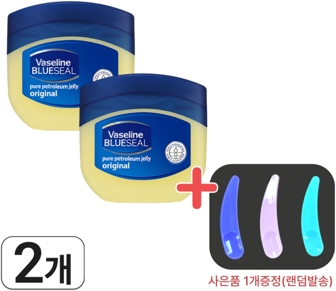 바세린 효과 오리지널 얼굴 바셀린 고보습 바디크림 멀티밤 100ml x 2개