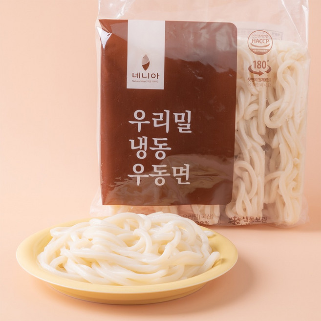 네니아 우리밀 우동면 1.15kg(230g x 5개), 230g, 5개