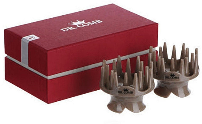 닥터콤 은괄사 괄사빗 탈모관리 두피케어 브러쉬 샴푸빗 바디괄사, 2개