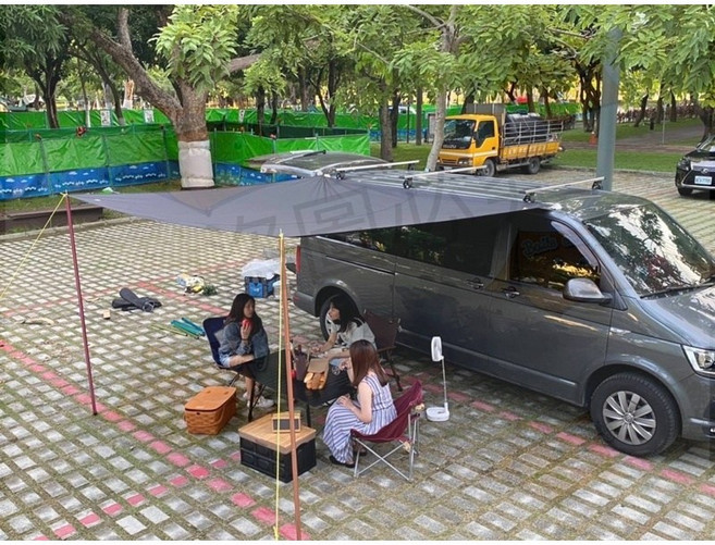 OUTDOOR TRIBE 車邊帳天幕 車宿車床適用黑膠帳/黑膠天幕