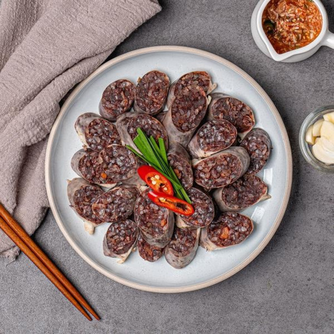 장충동 왕족발 고기순대 500g x 2팩, 2개