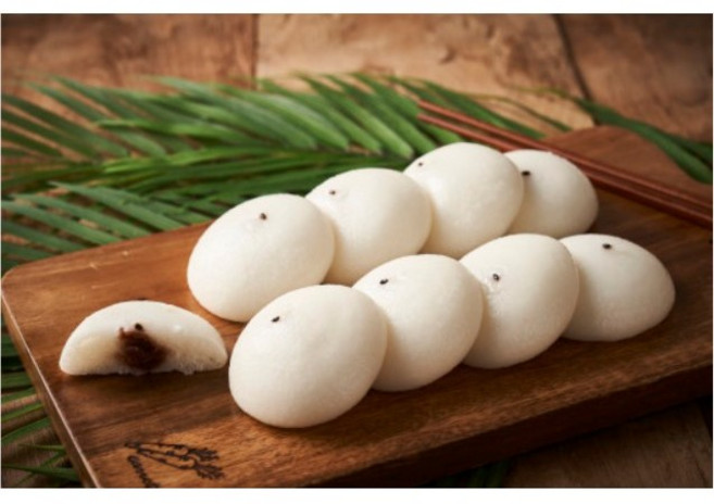 부천보름기정떡 기정 간식 맛집 떡 팥떡, 33개, 백미 팥앙금