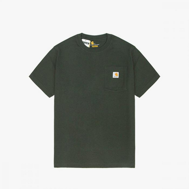 칼하트 (K87) 워크 포켓 반팔티 PEAT (306)