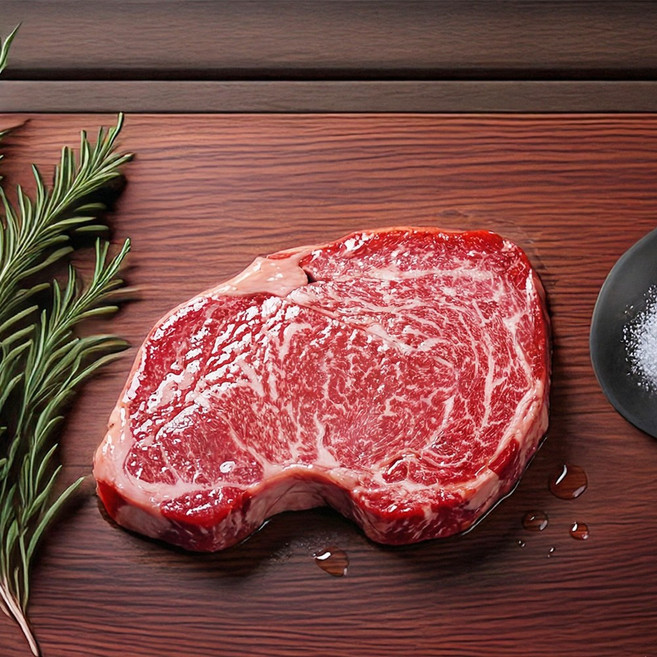 [마장동한우] 투뿔 한우 1++ 등급 투뿔한우 꽃등심 300g 1개, 1세트