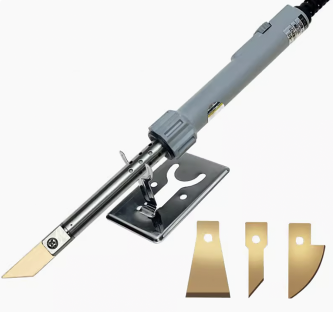 아크릴판 열 절단기 보드 가열칼 칼 가열 펜 우드락 절단 스트로폼, HE-50 / 칼날4개