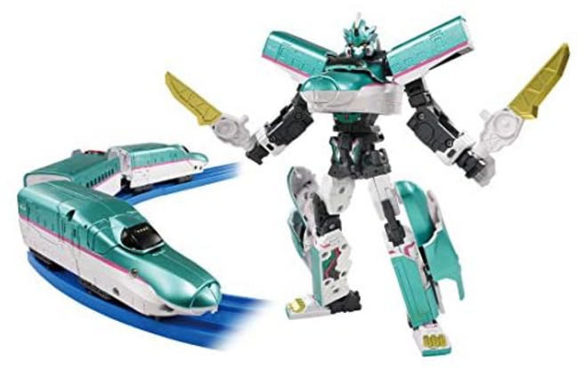 프라레일 신칸센 변형 로보 신카리온 Z 신카리온 ZE5 하야부사 그린, 1개
