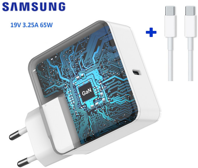 삼성정품 노트북 PENS 어댑터 충전기 PD-65AWN3KR A65PD_TPN 65W, 1개