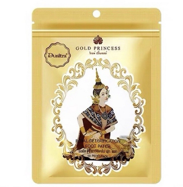泰國皇家足貼 - 夜用足底保養貼片, 1個, 單包-皇家經典竹醋款
