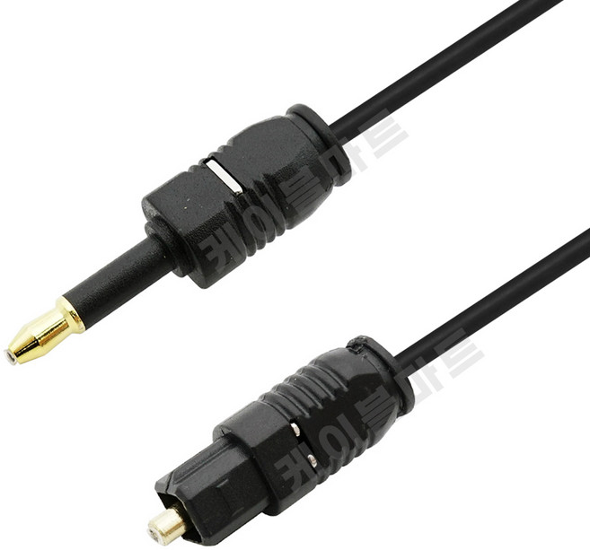 오디오 광 케이블 옵티컬 OPTICAL 각 원 SPDIF TV 사운드바 스피커케이블 코엑시얼 Mini Toslink, 5번 광케이블2파이 각원 2m, 1개