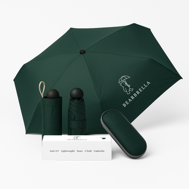 베어브렐라 초경량 5단 접이식 우산 양산
