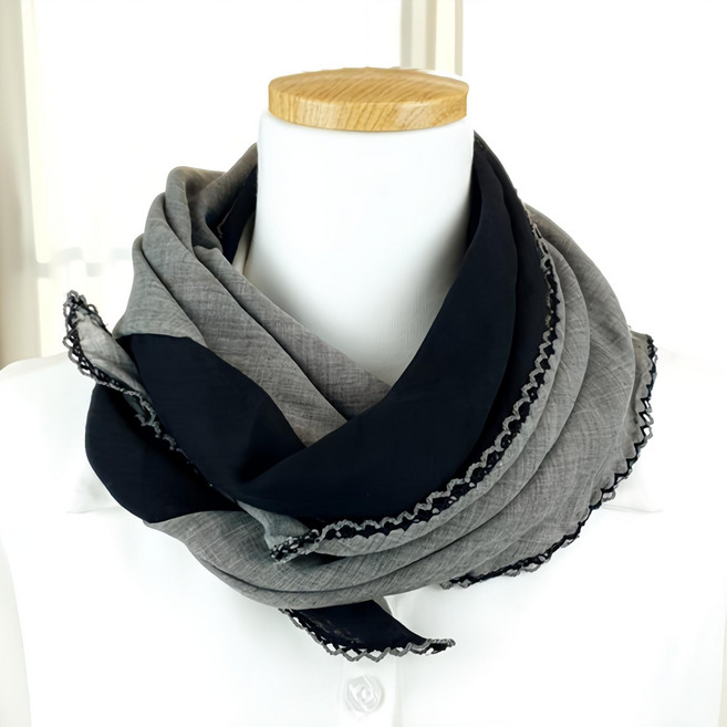 아펙토 러블리 레이어드 롱 스카프