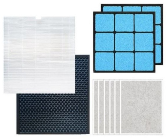 코웨이 공기청정기 필터 호환 세트, AP-1018F, 1세트