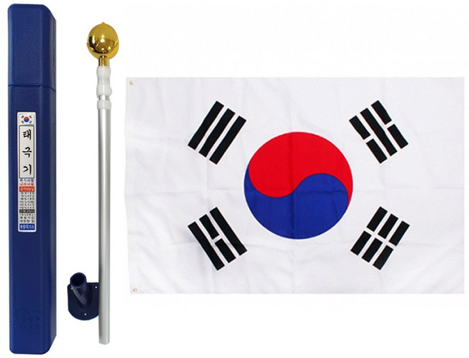 완창 가정용 고급 국기함세트, 1개