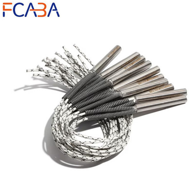 FCABA 5PCS 10mm 98115mm 316SUS 단일 헤드 이중 가열 튜브 110V/220V/380V 400W/420W/450W/470W 카트리지 히터 엘리먼트, [00] 400W 10x100mm(DxL), [00] 380V용