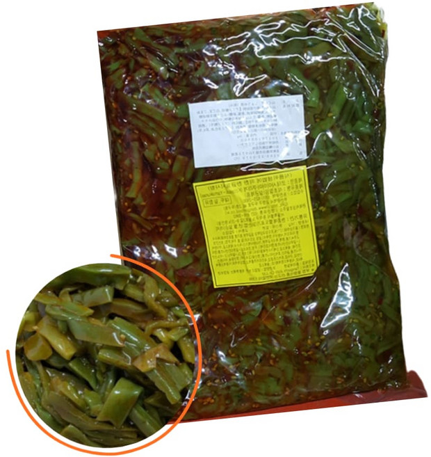 업소용 야마구라게 절임 나물 1kg 줄기상추 궁체 뚱채 산상추 1키로 일식 라멘 스시 반찬, 1개
