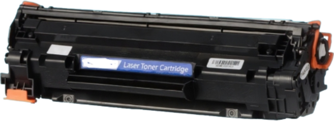HP 36A 含晶片 碳粉匣 (M1120 P1505n M1522nf 適用) 副廠, 1個, CB436A(2隻含稅附發票), 黑色