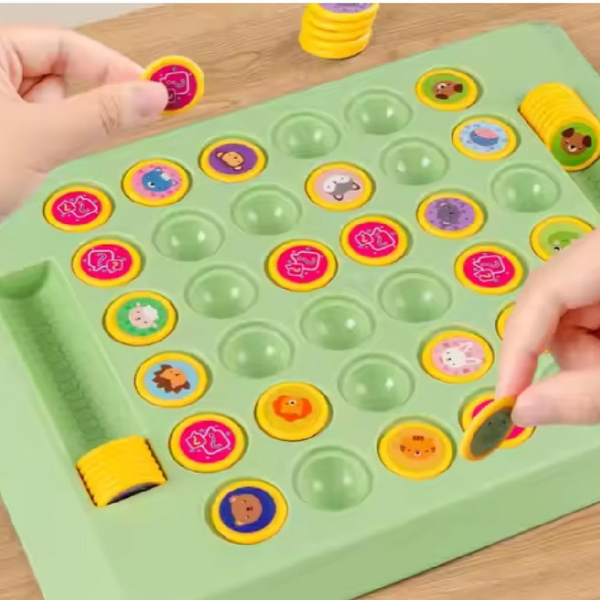 에프몰 신개념 기억력 게임 플리핑 체스 보드게임 집중력 기억력 향상 놀이, 1개