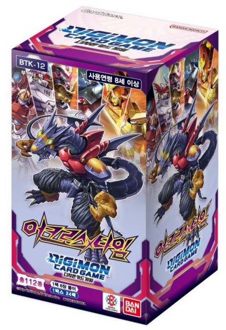 디지몬카드게임 부스터 팩 12탄 어크로스 타임, 1개