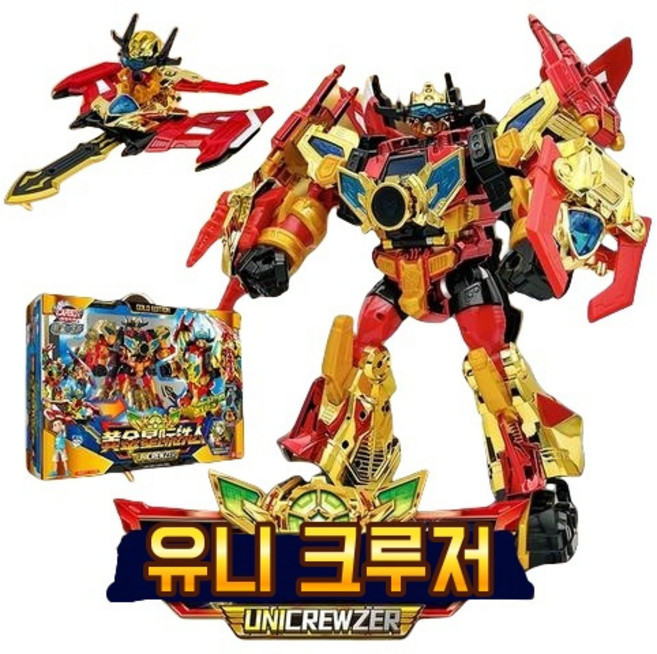 헬로카봇 유니크루저 로켓 카봇크루 포함 3단변신 LED불빛조명 황금특공대 생일선물, 3단변신 로봇, 1개