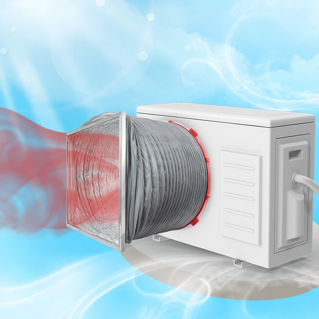 실외기 에어로드 윈드로드 실외기 자바라 서큘레이터 덕트, 1개, [3235] 윈드로드 프레임형 600A - 1M