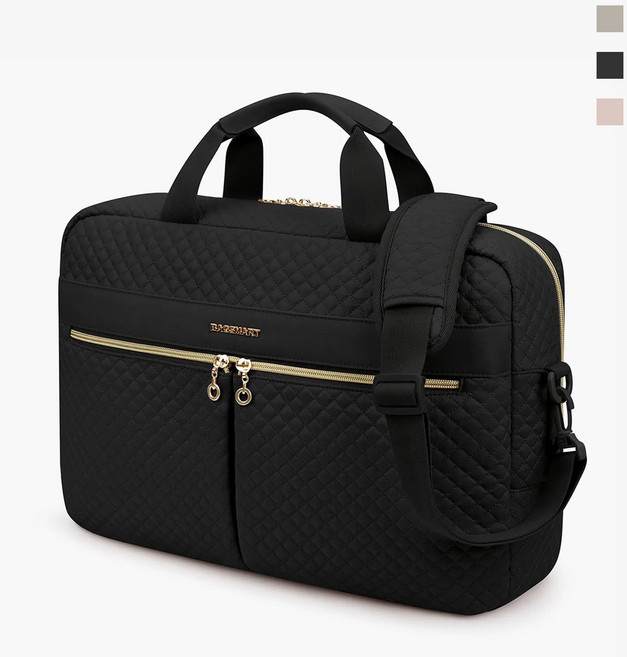 Asure 노트북 가방 15 6인치 맥북 핸드백 에어백 보호 대용량 통근 서류가방