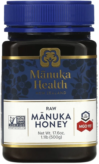 몸관리하세요 겨울입니다 Manuka Health 무가공 마누카 꿀 UMF 6+ MGO 115+ 500g(17.6oz) 특별관리진행, ManukaHealth무가공마누카꿀UMF6MGO1155, 500g, 1개 - 쿠팡
