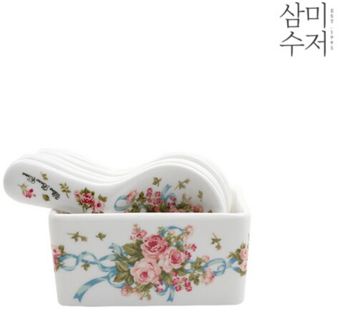 [삼미] 잉글랜드 원형 수저받침세트 6P, 상세 설명 참조, 상세 설명 참조, 1개