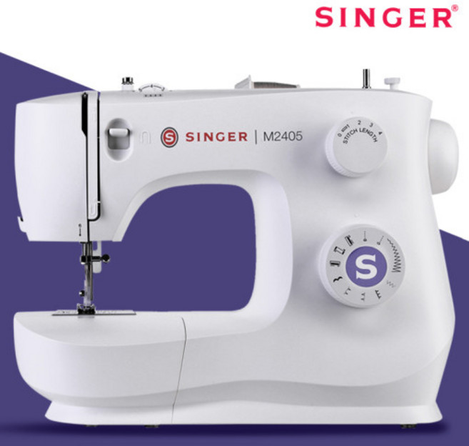 가정용미싱 재봉틀 싱거 미싱 M2405 자수 핸드미싱 오버로크 오버룩, M2405 단품