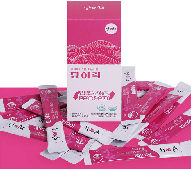 당이락 식후혈당상승억제 혈중중성지질 건강기능식품, 60개, 1회분