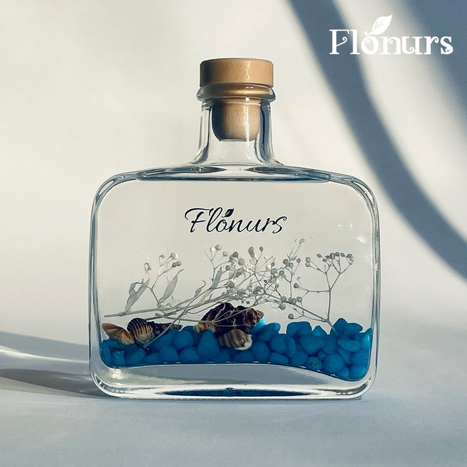 플로너스 프리미엄 디퓨저 집들이선물용 호텔 실내 인테리어 디퓨져 퍼퓸, 1개, 200ml, 아쿠아 프레쉬