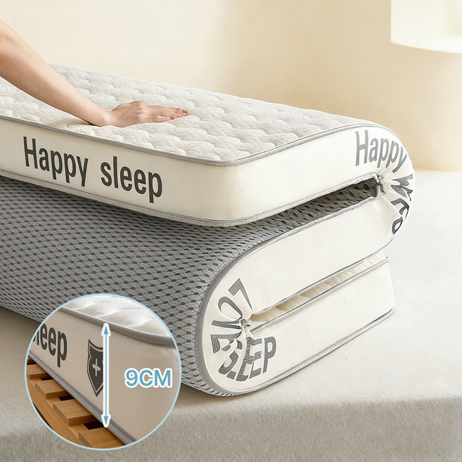 Frokom Living 해피슬립 5단 테크닉 25D 프리미엄 천연 라텍스 & 메모리폼 매트리스