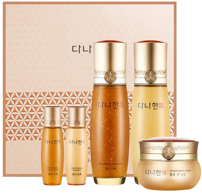 다나한 홍보 기초케어 3종 세트, 1세트